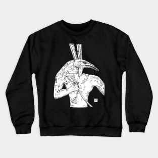 SETH EGYPTIAN GOD SKETCH Crewneck Sweatshirt